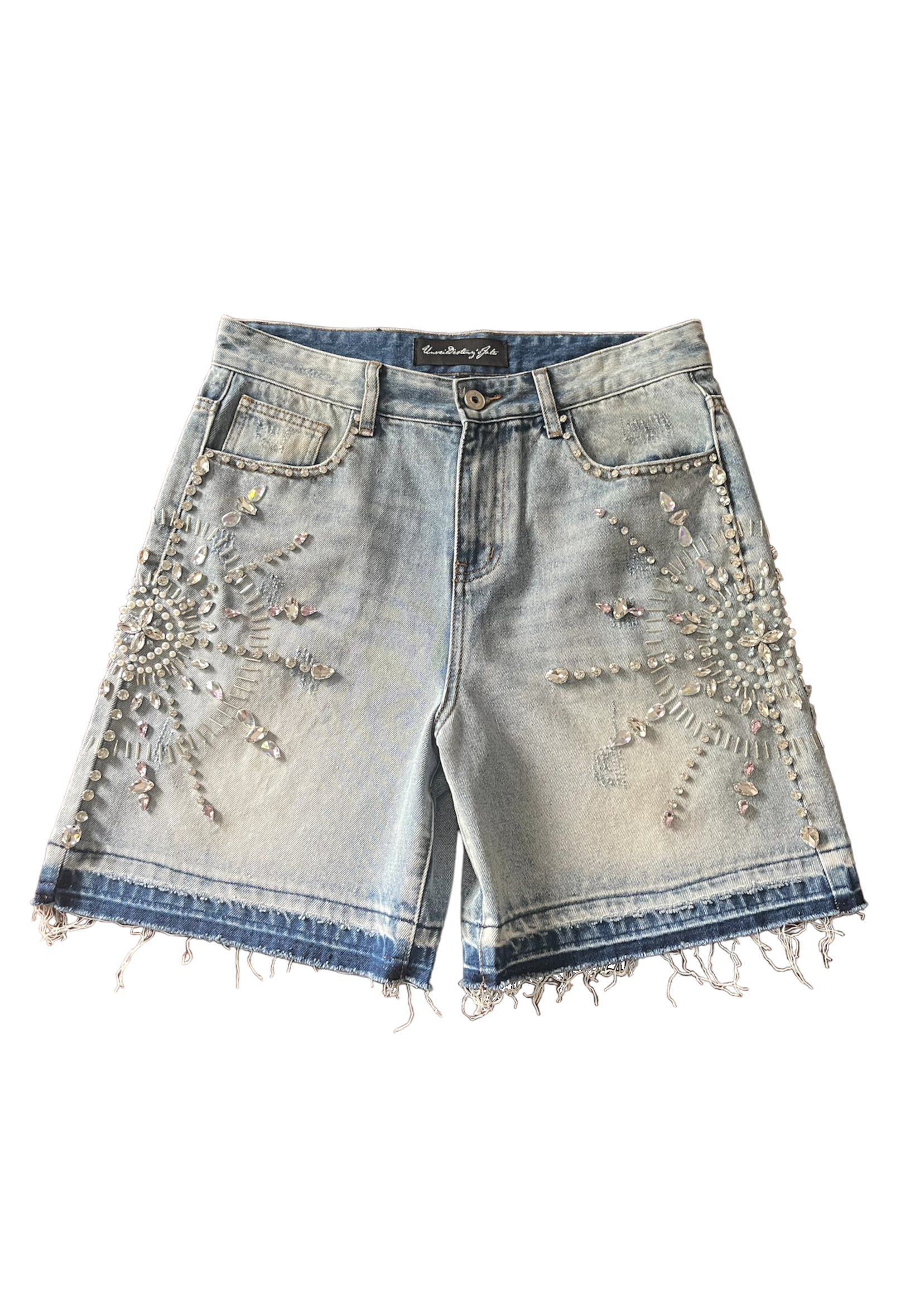 Crystal Embellished Jorts